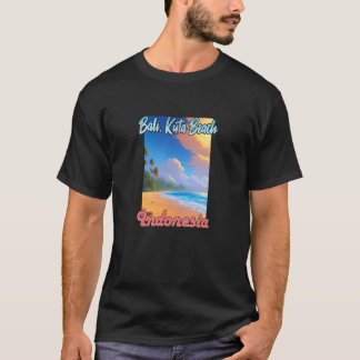 バリクタビーチ,インドネシア Tシャツ