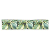 バリゲットホスタ葉フローラ ショートテーブルランナー (横)