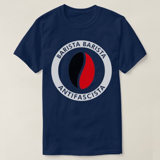 バリスタアンチバシスタ5 Tシャツ (デザイン正面)