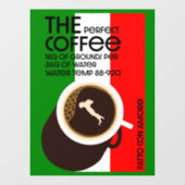 バリスタイタリアンス ウィンドウサイン (シート)