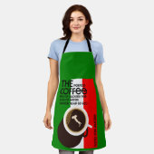 バリスタイタリアンス エプロン (着用した状態)