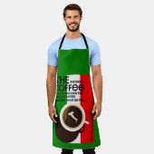 バリスタイタリアンス エプロン (着用した状態)