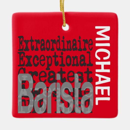 バリスタエクストラノーディレカスタムル セラミックオーナメント (正面)