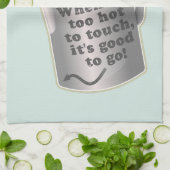 バリスタカフェミルク温暖化ジューグ キッチンタオル (折り畳み)