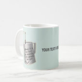 バリスタカフェミルク温暖化ジューグ コーヒーマグカップ (正面左)