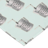 バリスタカフェミルク温暖化ジューグ ショートテーブルランナー (コーナー)