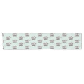 バリスタカフェミルク温暖化ジューグ ショートテーブルランナー (横)