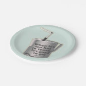 バリスタカフェミルク温暖化ジューグ ペーパープレート (アングル)