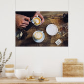 バリスタコーヒーイメージ ポスター (キッチン)