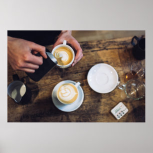 バリスタコーヒーイメージ ポスター