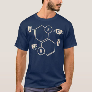 バリスタコーヒークリームケミカルエレメンツPeriodic ta Tシャツ