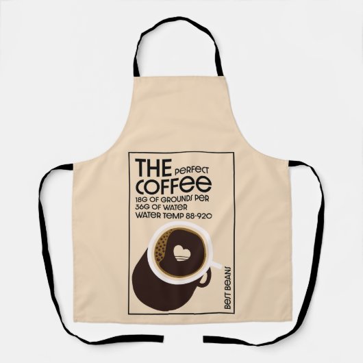 バリスタコーヒーショップ エプロン (正面)