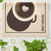 バリスタコーヒーショップ キッチンタオル (折り畳み)