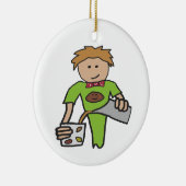 バリスタコーヒーショップ セラミックオーナメント (右)