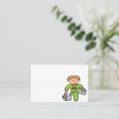 バリスタコーヒーショップ 名刺 (スタンド正面)