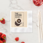 バリスタコーヒーショップ 縁ありカクテルナプキン (インサイチュ)