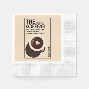 バリスタコーヒーショップ 縁ありカクテルナプキン