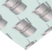 バリスタコーヒーメイキングおもしろい医師 ショートテーブルランナー (コーナー)