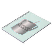 バリスタコーヒーメイキングおもしろい医師 ノートブック (左側)