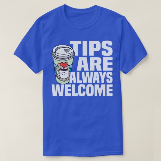 バリスタコーヒーメーカーがコーヒーを飲むのが大好き1 Tシャツ (デザイン正面)
