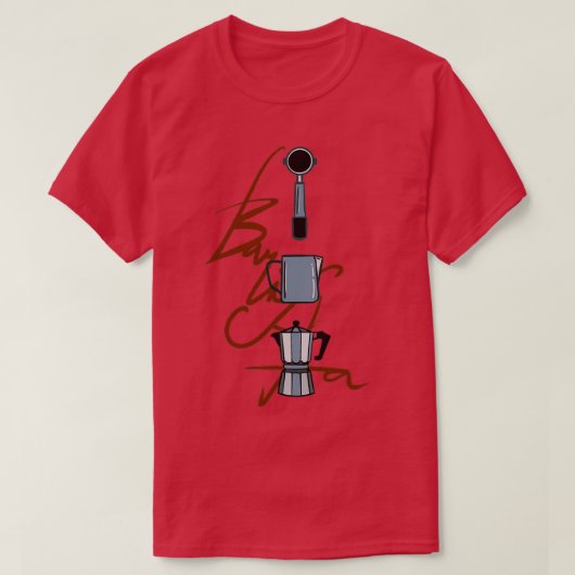バリスタツール3 Tシャツ (デザイン正面)