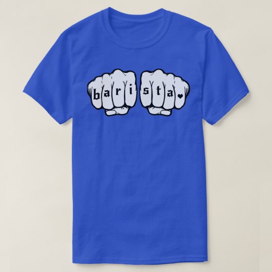 バリスタフィスト2 Tシャツ (デザイン正面)
