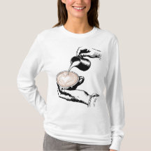 バリスタメイキングラテ