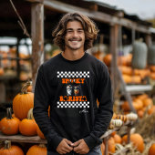 バリスタ不気味ネームパーソナライズされたハロウィーンギフト スウェットシャツ