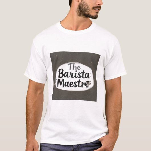 バリスタ・マエストロ Tシャツ (正面)