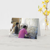 バリストーンカッター空白の カード (黄色い花)