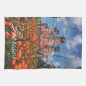 バリソフバリゾーベラルーシ教会建築 キッチンタオル (横)