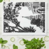 バリソフバリゾーベラルーシ教会建築 キッチンタオル (折り畳み)