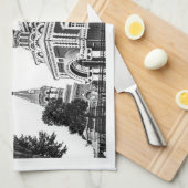 バリソフバリゾーベラルーシ教会建築 キッチンタオル (四つ折り)