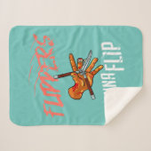 バリソンフリッピングギフト蝶ナイフのトレーニングPr シェルパブランケット (正面(横))