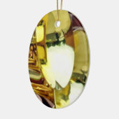 バリトンの角 セラミックオーナメント (左)