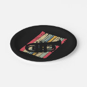 バリトンサクソフォンホルンマーチングバンド専攻のギアL ペーパープレート (アングル)