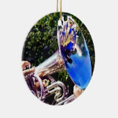 バリトンホーンの反射 セラミックオーナメント (右)