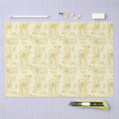 バリトンミュージシャンバンド先生ティッシュペーパー 薄葉紙 (クラフト)