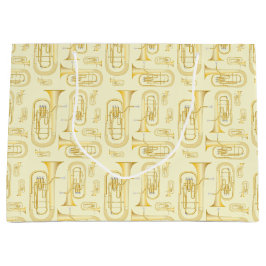 バリトンミュージシャンバンド先生ラージ抱き枕 ラージペーパーバッグ