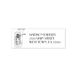 バリトンミュージック先生 セルフインキングスタンプ