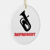 バリトン代表 セラミックオーナメント (右)