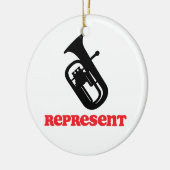 バリトン代表 セラミックオーナメント (左)