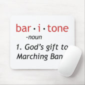 バリトン定義 マウスパッド (マウス)