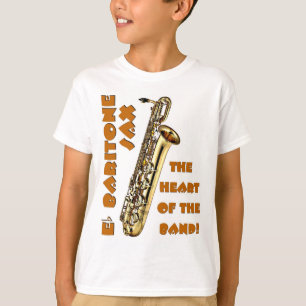 バリトン歌手のサクソフォーン Tシャツ