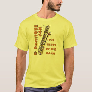 バリトン歌手のサクソフォーン Tシャツ