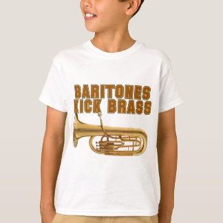 バリトン歌手の蹴りの黄銅 Tシャツ