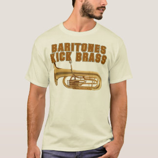 バリトン歌手の蹴りの黄銅 Tシャツ