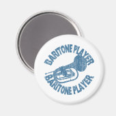 バリトン選手 マグネット (正面/裏面)