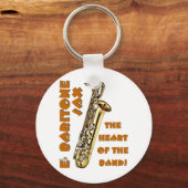 バリトン・サックス キーホルダー (正面)