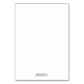 バリドゥガンミルダウンパトリック テーブルナンバー (裏面)